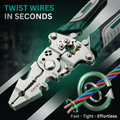 9-in-1 Foldable Multifunction Plier | High-Carbon Steel Wire Stripper, Cutter & Crimper Tool